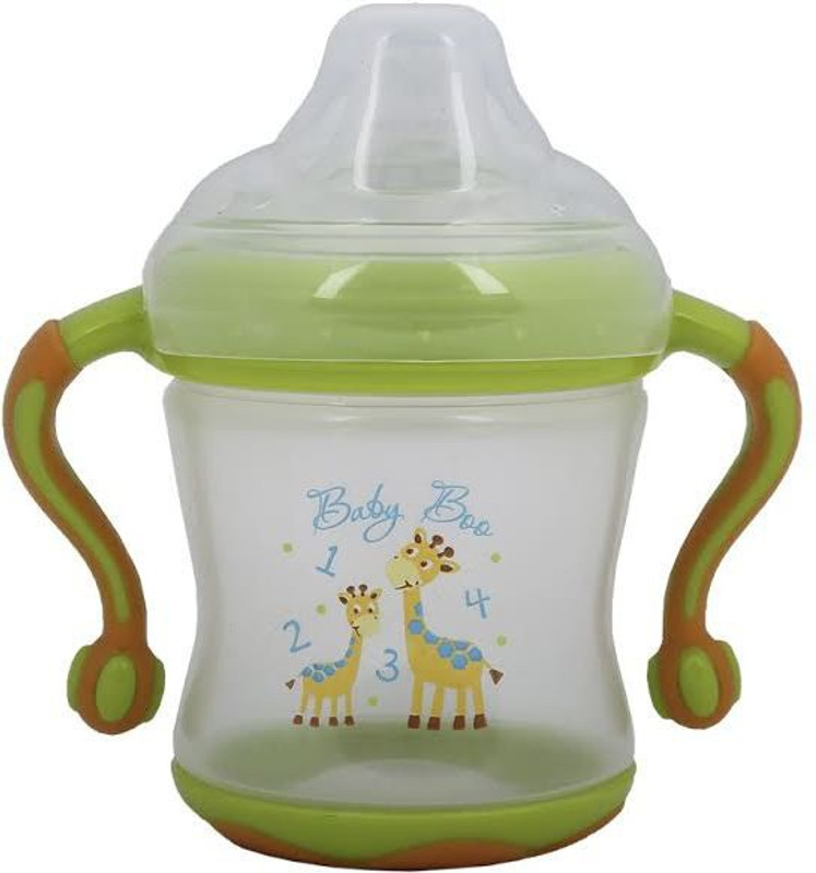 Baby Boo TWO HANDLE SOFT SPOUT CUP(Green)