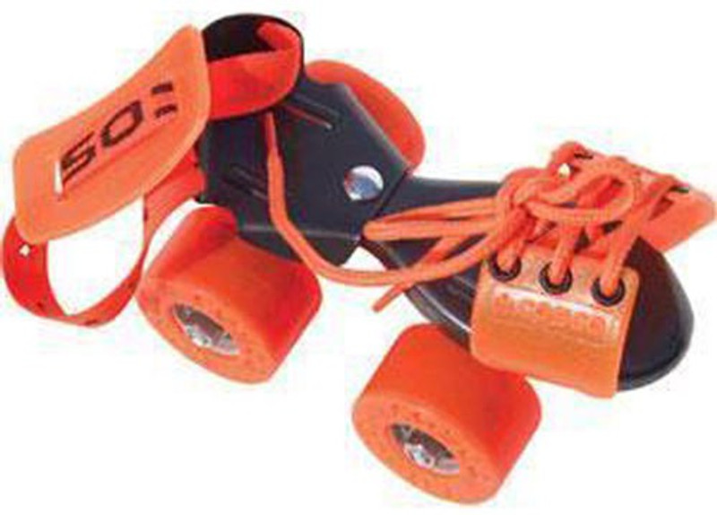 Cosco Zoomer Sr. (19.5 - 26.5 cm) Age Group (8+ Years) Quad Roller Skates - Size Kids 12 - Adults 8 UK(Black, Red)