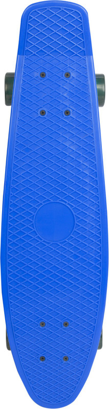 Yonker Plastic Skateboard Junior With Textured Surface 6 inch x 22 inch Skateboard(Blue, Pack of 1)