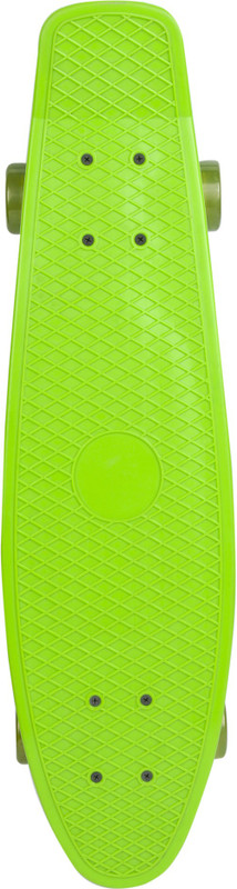 Yonker Plastic Skateboard Junior With Textured Surface 6 inch x 22 inch Skateboard(Green, Pack of 1)