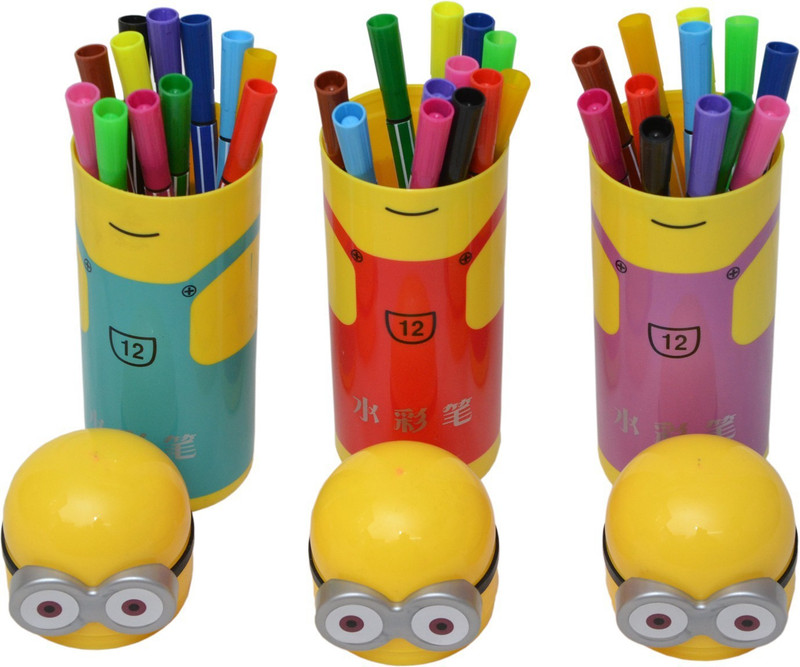 Magma Store ART SUPERFINE Nib Sketch Pens(Set of 3, Multicolor)