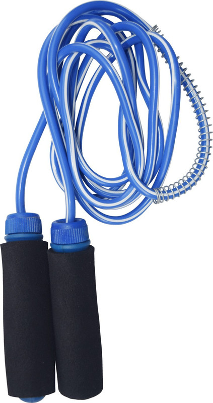 Kay Kay Combat 8 mm Beaded Skipping Rope(Black, Blue, Length: 274 cm)