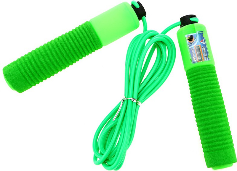 Veera V-803 Ball Bearing Skipping Rope(Green, Length: 274 cm)