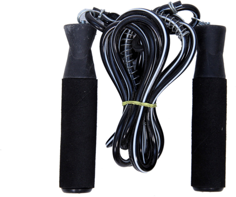 FS FS Skipping Rope Black(Length: 7 m, Diameter: 11 mm)