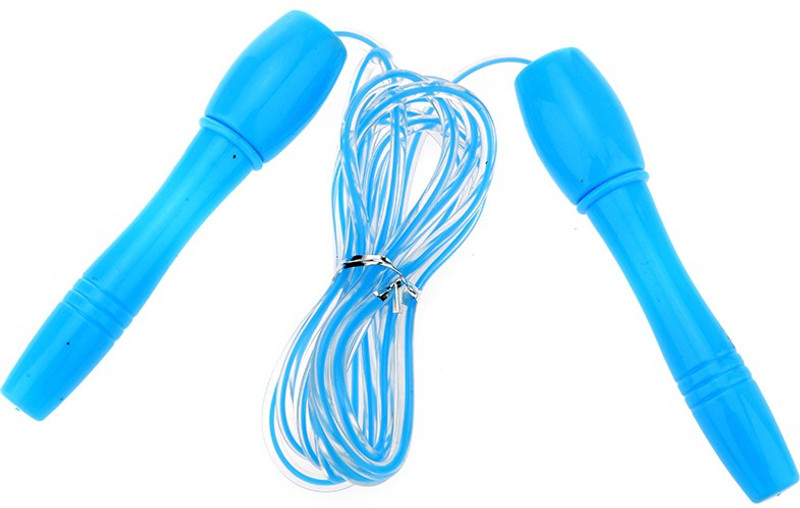 Veera V-801 Ball Bearing Skipping Rope(Blue, Length: 274 cm)