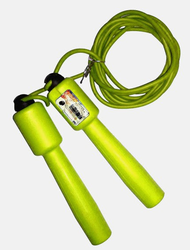 Mor Sporting Jump In Junior Speed Skipping Rope(Yellow)