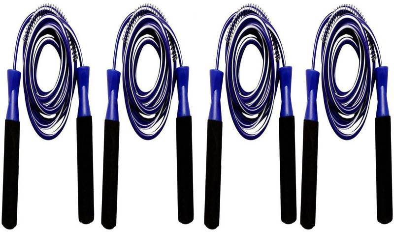 Sunny KSI 4PCS Ball Bearing Skipping Rope(Purple, Length: 254 cm)