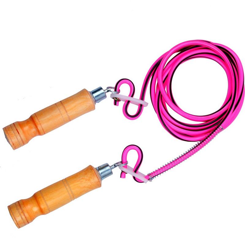 THE UNIVERSE SPORTS Super Jump Speed Freestyle Skipping Rope(Pink, Length: 6.5 inch)