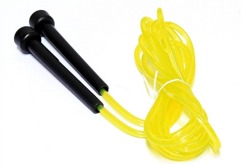 Imported Jump Speed Skipping Rope(Black, Yellow, Length: 275 cm)