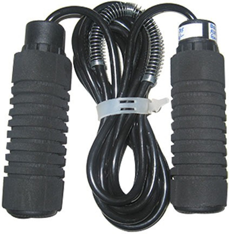 Sahni Sports Super Jumper Speed Skipping Rope(Black, Length: 274 cm)