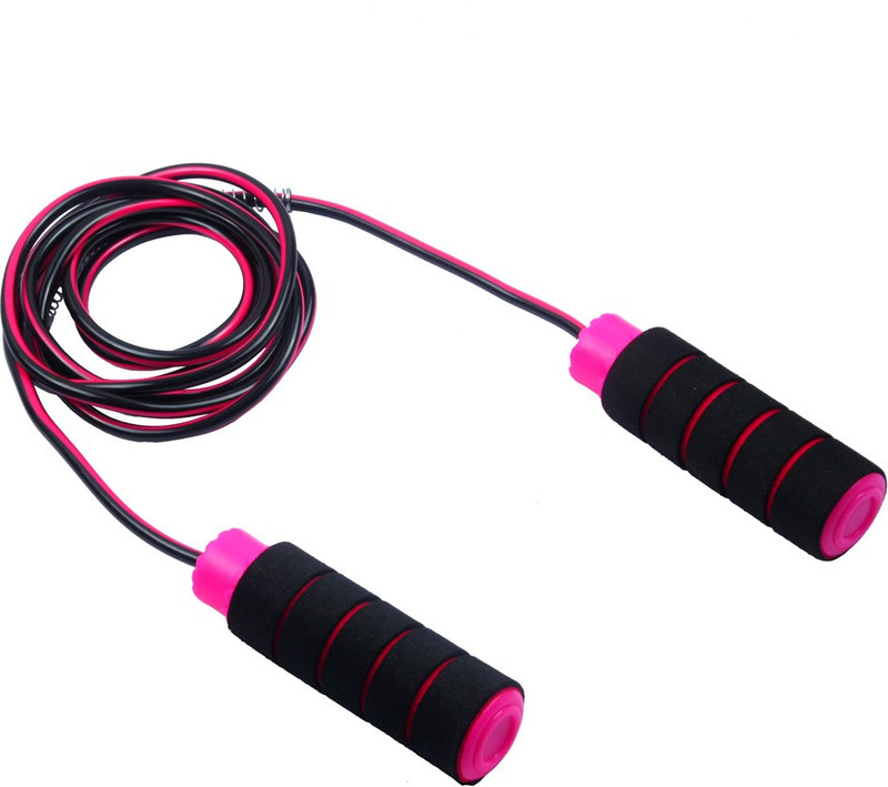 THE UNIVERSE SPORTS Speed Racer Freestyle Skipping Rope(Black, Length: 6.5 inch)