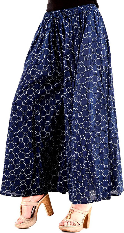 Halowishes Regular Fit Women Blue Trousers Halowishes Regular Fit Women Blue Trousers