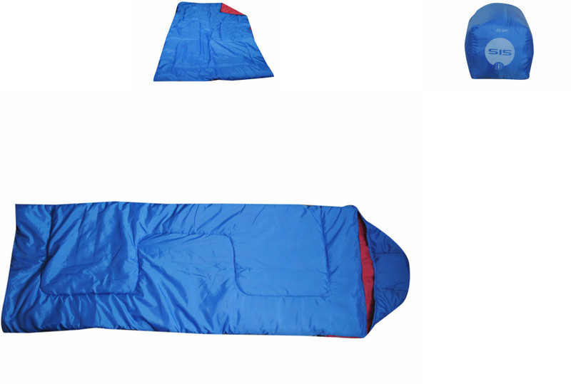 Bs Spy 4 In 1 Reversible Cum Quilt SleekK Sleeping Bag(Blue)