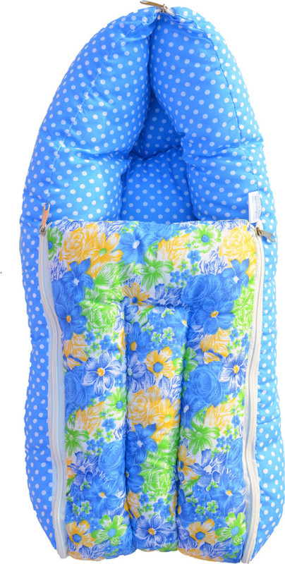 Younique Baby Bed Carrier Floral Sleeping Bag Sleeping Bag(Blue)