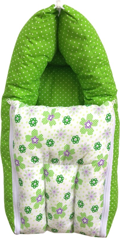 Younique Cotton Baby Bed Carrier Green Sleeping Bag(Green)