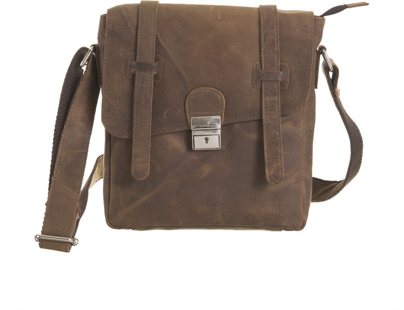 Goodwill Leather Art Brown Sling Bag