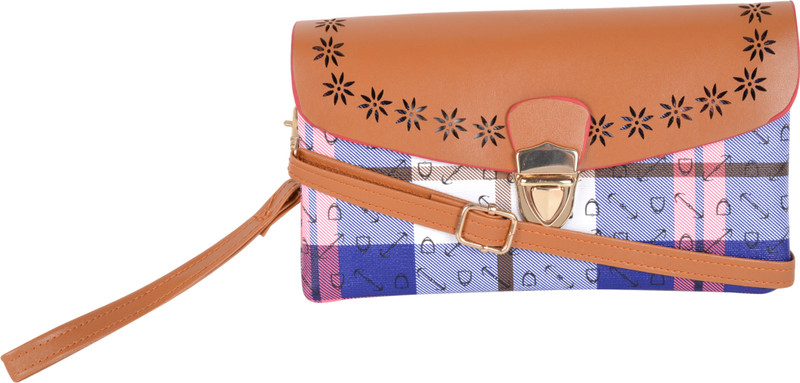 Kleio Brown, Blue Sling Bag