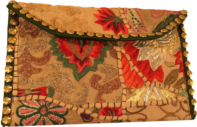 Minky's Decor Beige, Multicolor Sling Bag