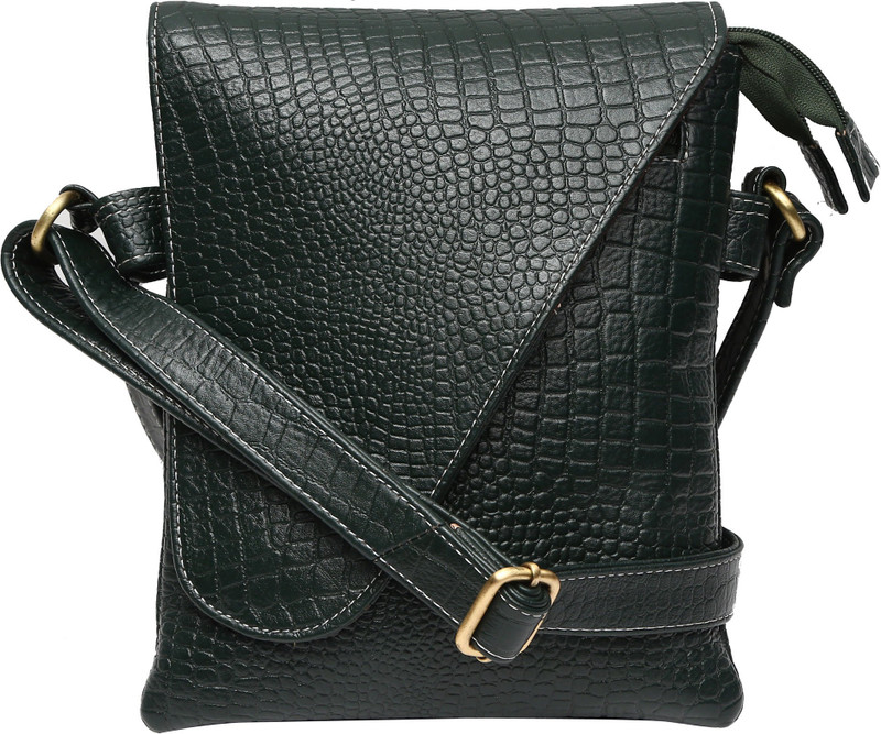 Blu Whale Green Sling Bag