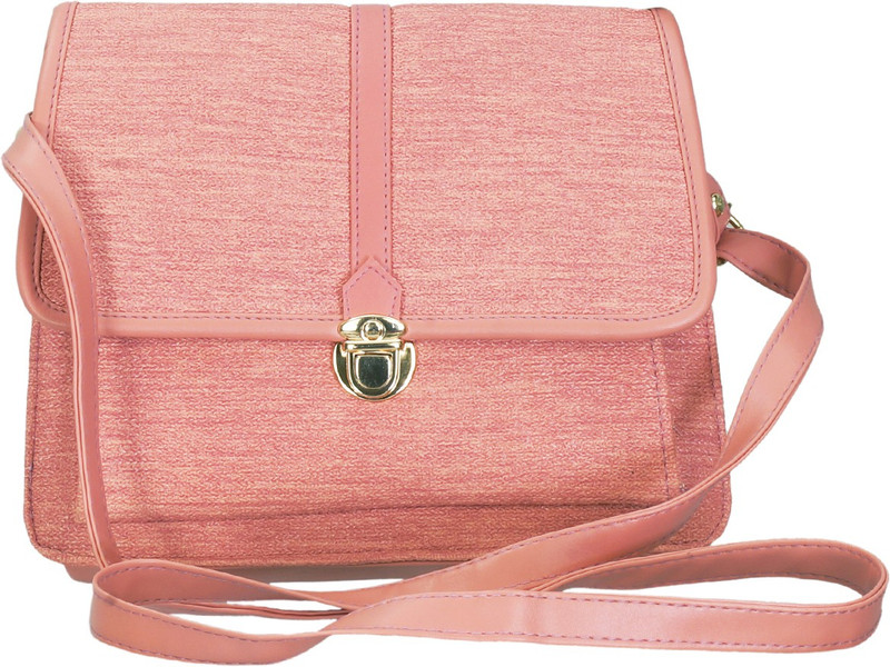 Buy Leather Land Pink Sling Bag Online at desertcartOMAN