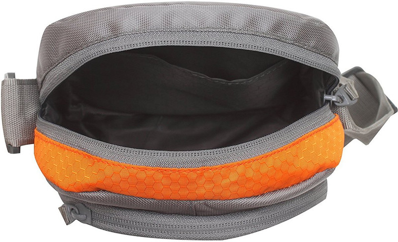 Navigator Orange, Grey Messenger Bag
