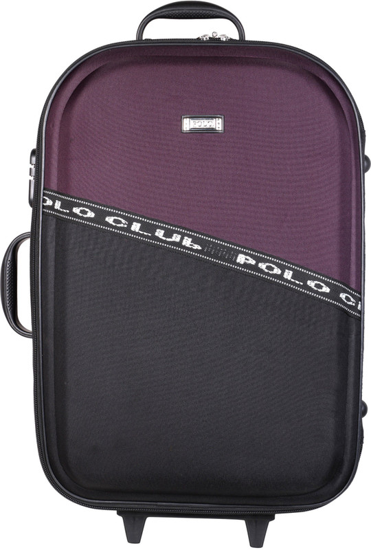 U United POLO Expandable Cabin Luggage - 20 inch(Purple, Black)