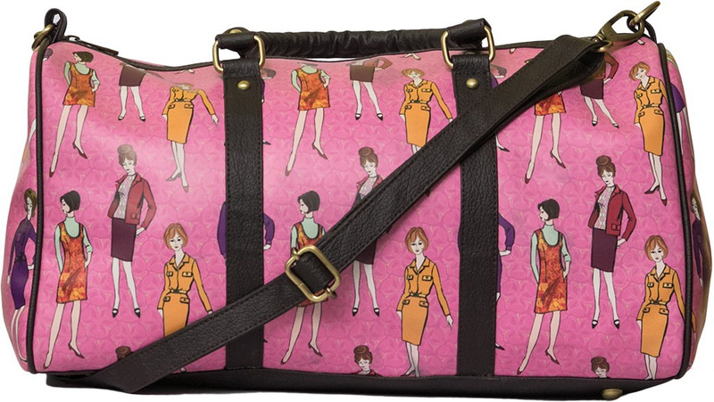 Band Box BgGirlvintage Small Travel Bag(Pink)