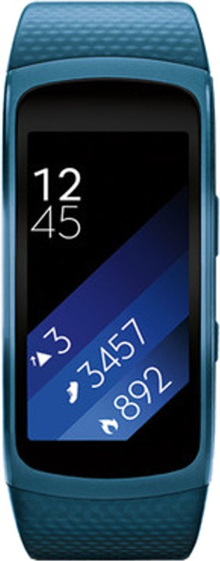 Samsung Gear Fit 2 Blue Smartwatch(Blue Strap Large) RS.14490 (40.00% Off) - Flipkart Samsung Gear Fit 2 Blue Smartwatch(Blue Strap Large) RS.14490 (40.00% Off) - Flipkart