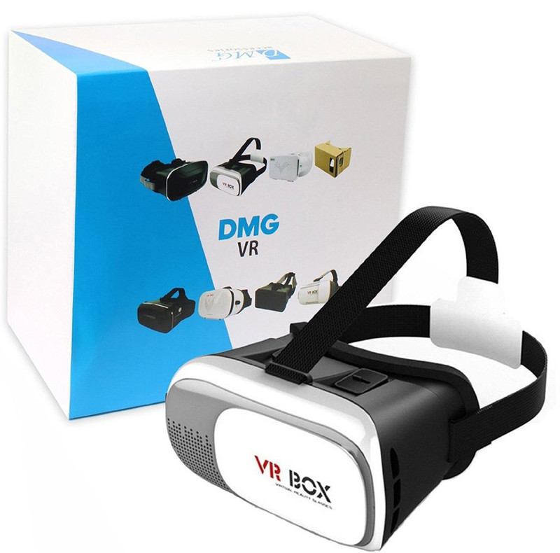 DMG VR Box 2nd Generation Enhanced Version Virtual Augmented Reality HeadSet 3D Video Glasses(Smart Glasses) DMG VR Box 2nd Generation Enhanced Version Virtual Augmented Reality HeadSet 3D Video Glasses(Smart Glasses)