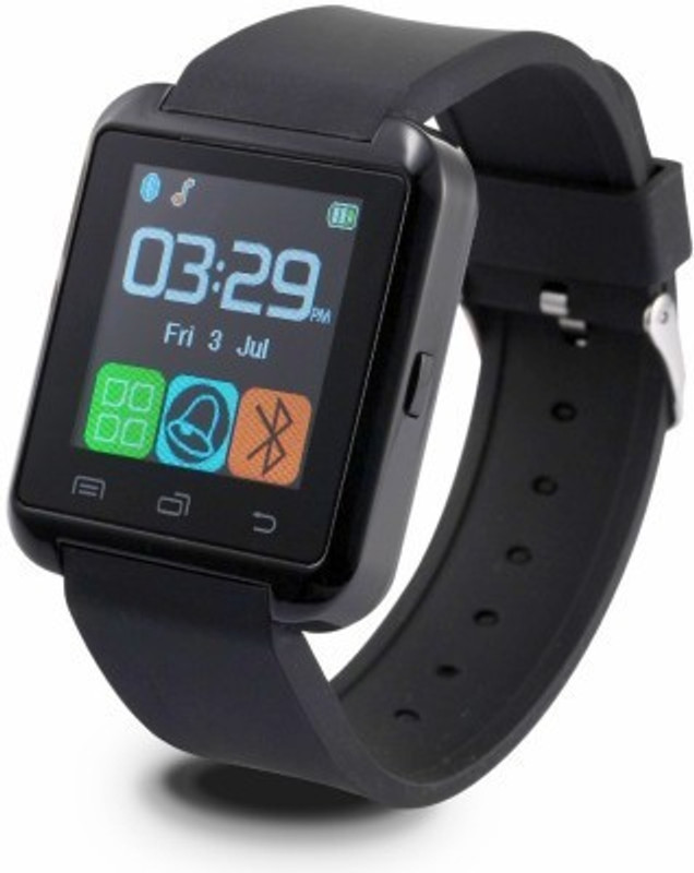 Aomax U8 Plus With Sim phone Smartwatch(Black Strap Regular) Aomax U8 Plus With Sim phone Smartwatch(Black Strap Regular)