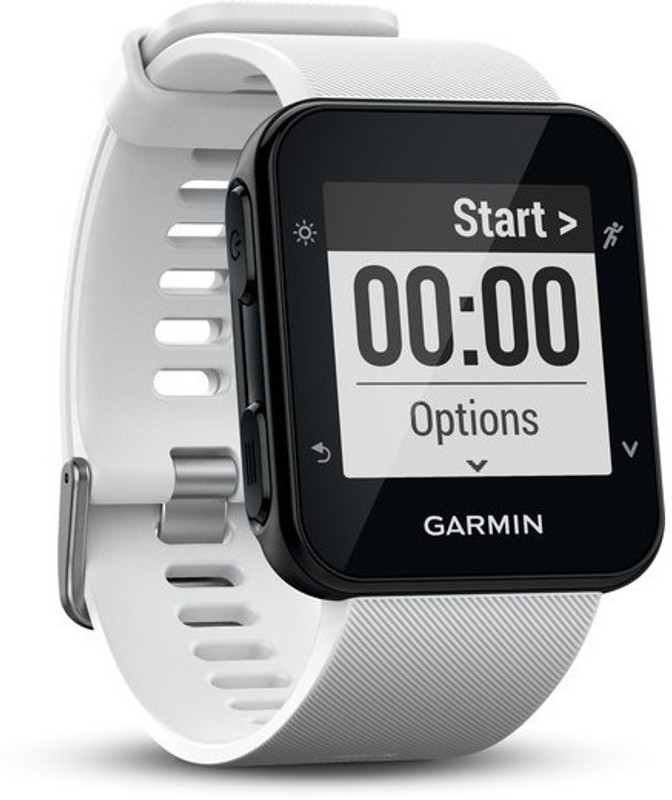 Garmin Garmin Forerunner 35 White Smartwatch(White Strap Regular) Garmin Garmin Forerunner 35 White Smartwatch(White Strap Regular)