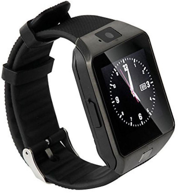 888 SM_ BK40 phone Smartwatch(Black Strap Regular)