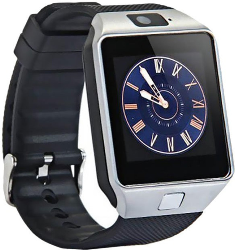 888 DZ34 phone Smartwatch(Black Strap Regular)