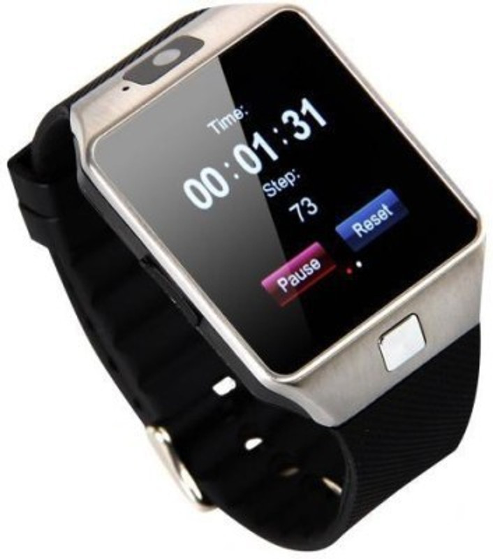 Cyxus For All Device White Smartwatch(Black Strap Regular)