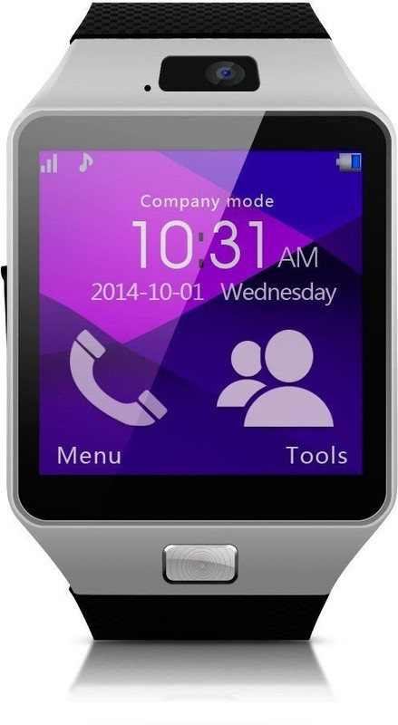 888 SM_ SL53 phone Smartwatch(Black Strap Regular)