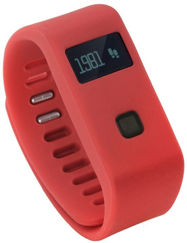 Flipfit Fitastic Peppy Red Smartwatch(Red Strap Large)
