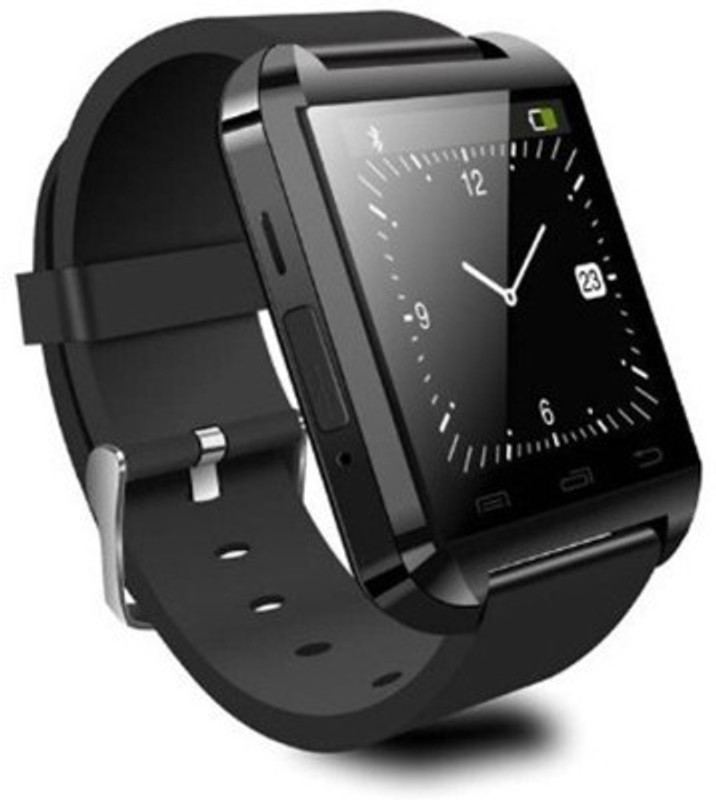 Aomax Bluetooth Smart Watch Smartwatch(Black Strap Regular) Aomax Bluetooth Smart Watch Smartwatch(Black Strap Regular)
