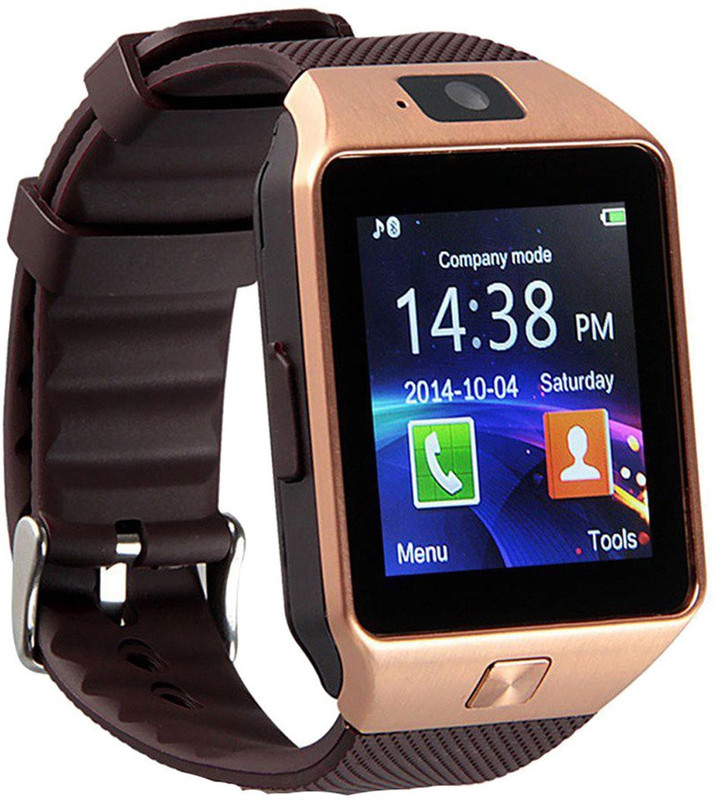 Goosprey GSPRYDZ09-17 phone Brown Smartwatch(Brown Strap Regular) Goosprey GSPRYDZ09-17 phone Brown Smartwatch(Brown Strap Regular)