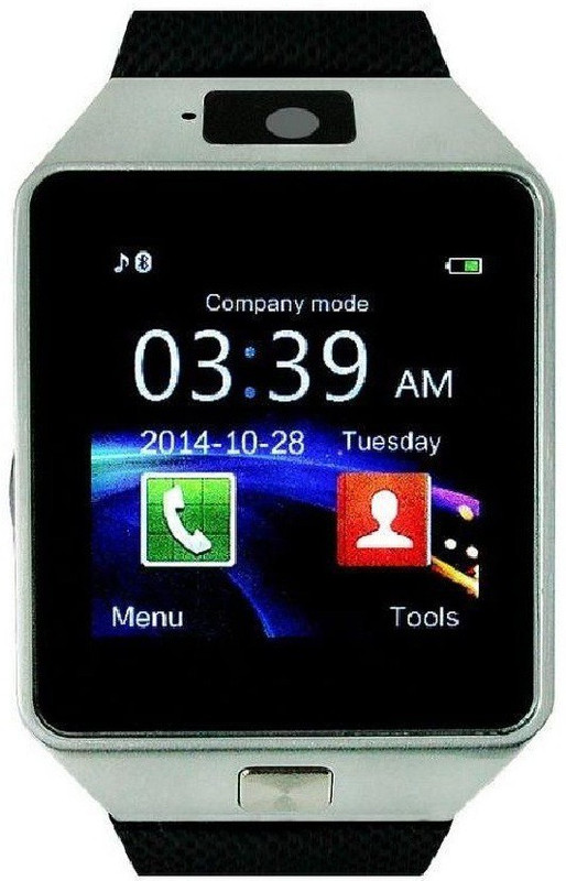 888 S_6 phone Smartwatch(Black Strap Regular)