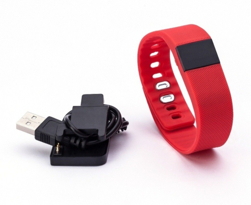 Orbit Smart Bracelet Red Smartwatch(Red Strap Regular)