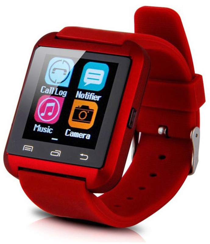 TOYAVI New U8 TOYAVI Smartwatch(Red Strap Regular) TOYAVI New U8 TOYAVI Smartwatch(Red Strap Regular)