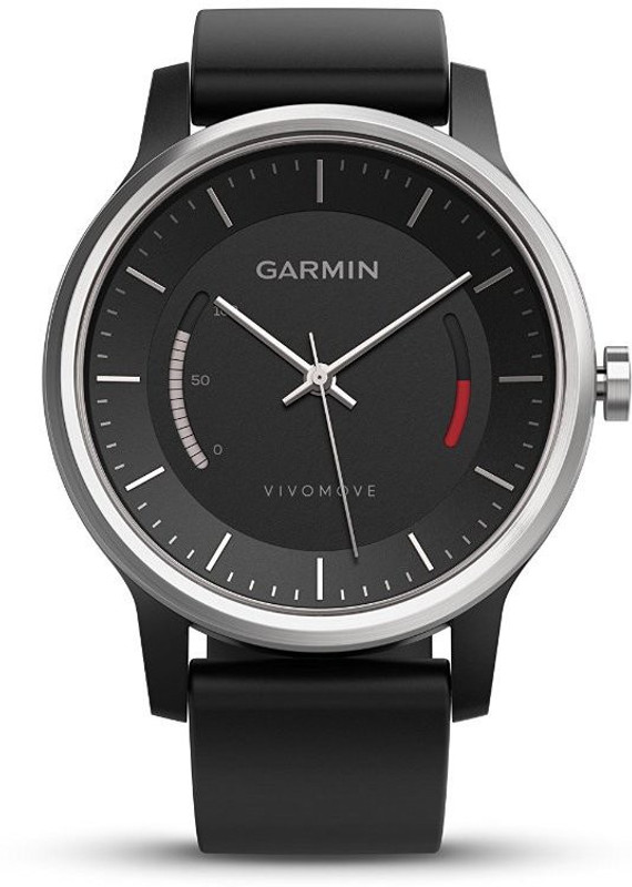 Garmin Vivomove Sport Garmin Smartwatch(Black Strap Regular) Garmin Vivomove Sport Garmin Smartwatch(Black Strap Regular)