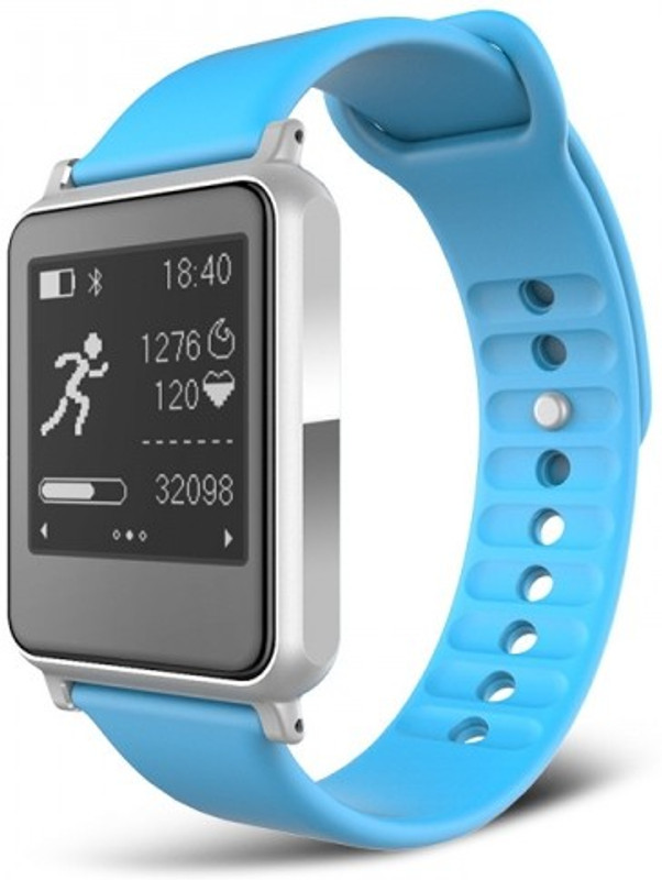 iwown i7 Fit Notifier Health Smartwatch(Blue Strap Regular)