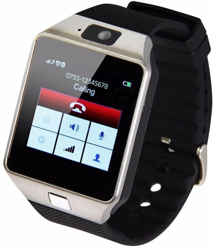 888 SM_ SL58 phone Smartwatch(Black Strap Regular)