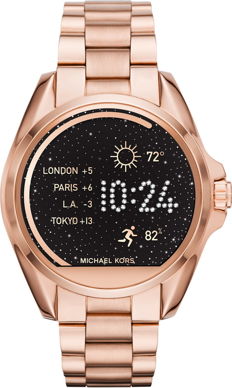 Michael Kors Access Bradshaw (For Men & Women) Rose Gold Smartwatch(Gold Strap Regular)