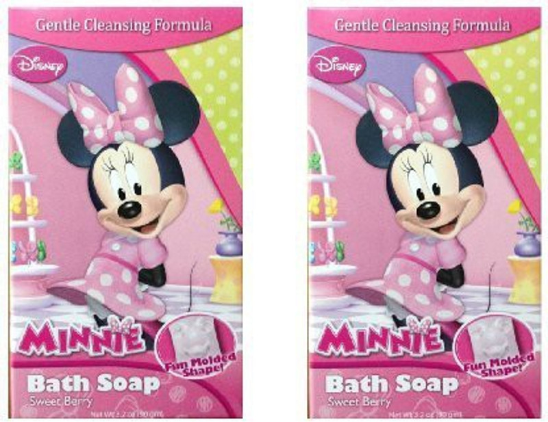 Disney Minnie Sweet Berry Bath Soap - 2 Pack(2 x 45 g)