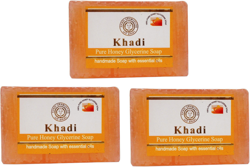 Khadi Herbal Pure Honey soap(4 x 125 g)
