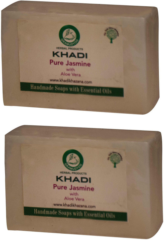 Khadi Herbal Pure Jasmine soap(2 x 125 g)