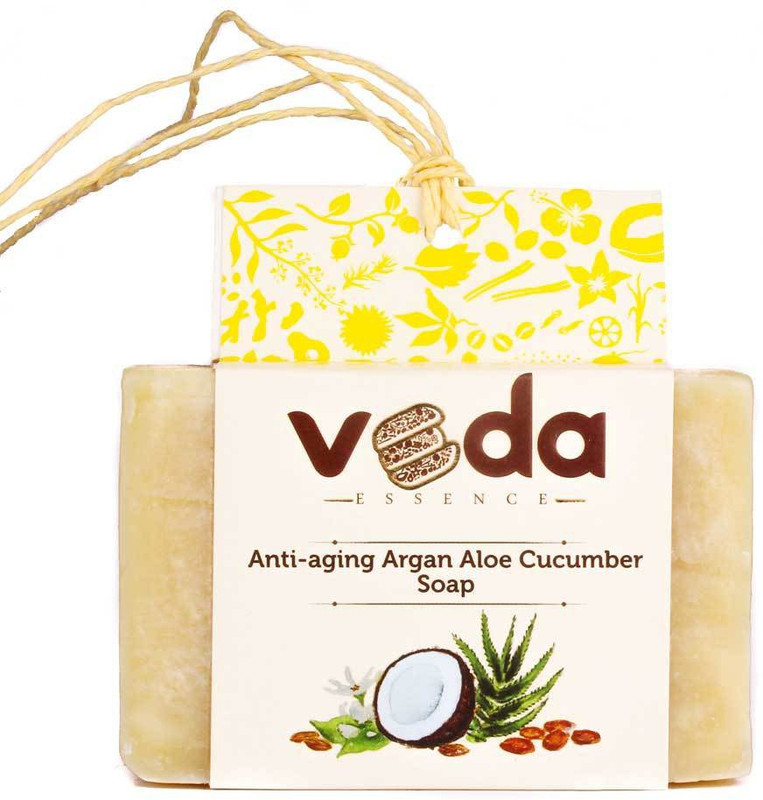 Veda Essence Anti-aging Argan Aloe Cucumber Soap(125 g)