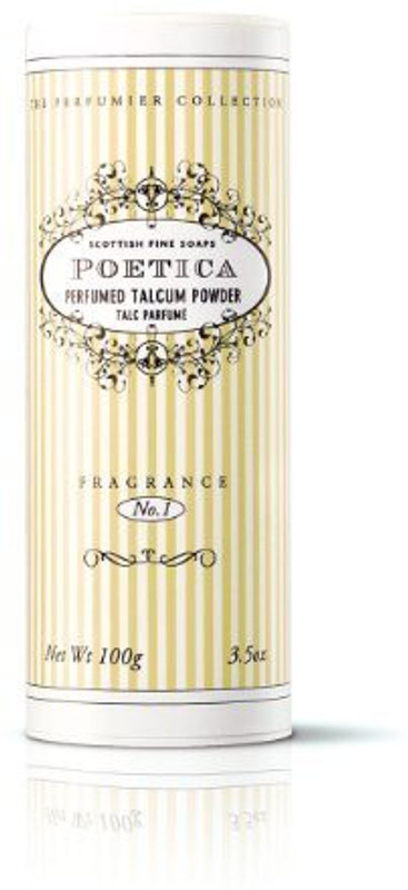 Zupishi Scottish Fine Soaps Poetica Perfumed Talcum Powder